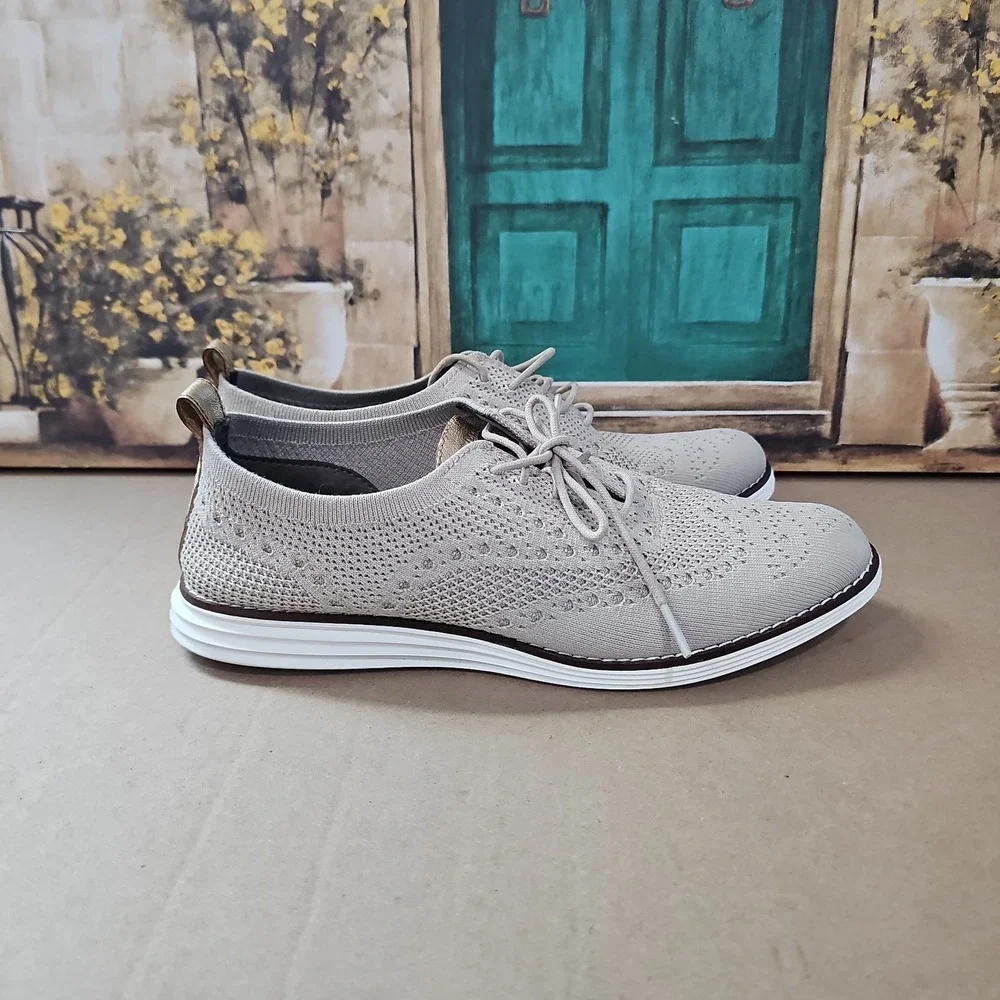 Cole Haan Grand OS W19538 Women's Rye Stitchlite Wingtip Oxford Shoes US 9B